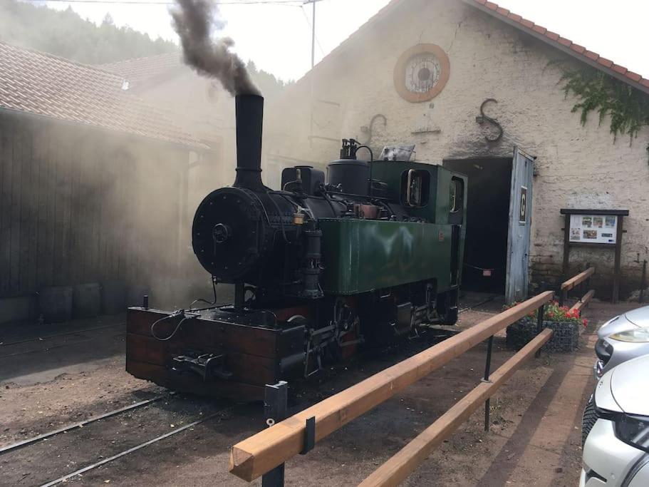 La Fontaine Aux Enfants - Gr5 - Chambre Avec Sdb Privee Abreschviller Esterno foto